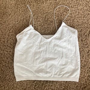 White free people tank top